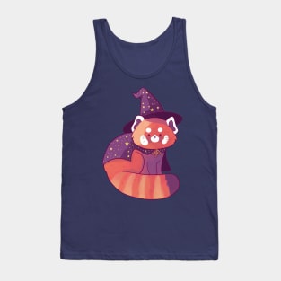 Wizard red panda Tank Top